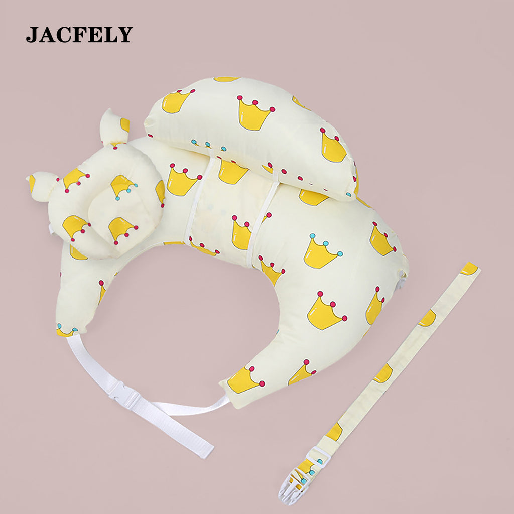 JACFELY Nursing Pillow, Feeding Support Pillow for Breastfeeding and Bottle Feeding, Soft Infant Support Cushion