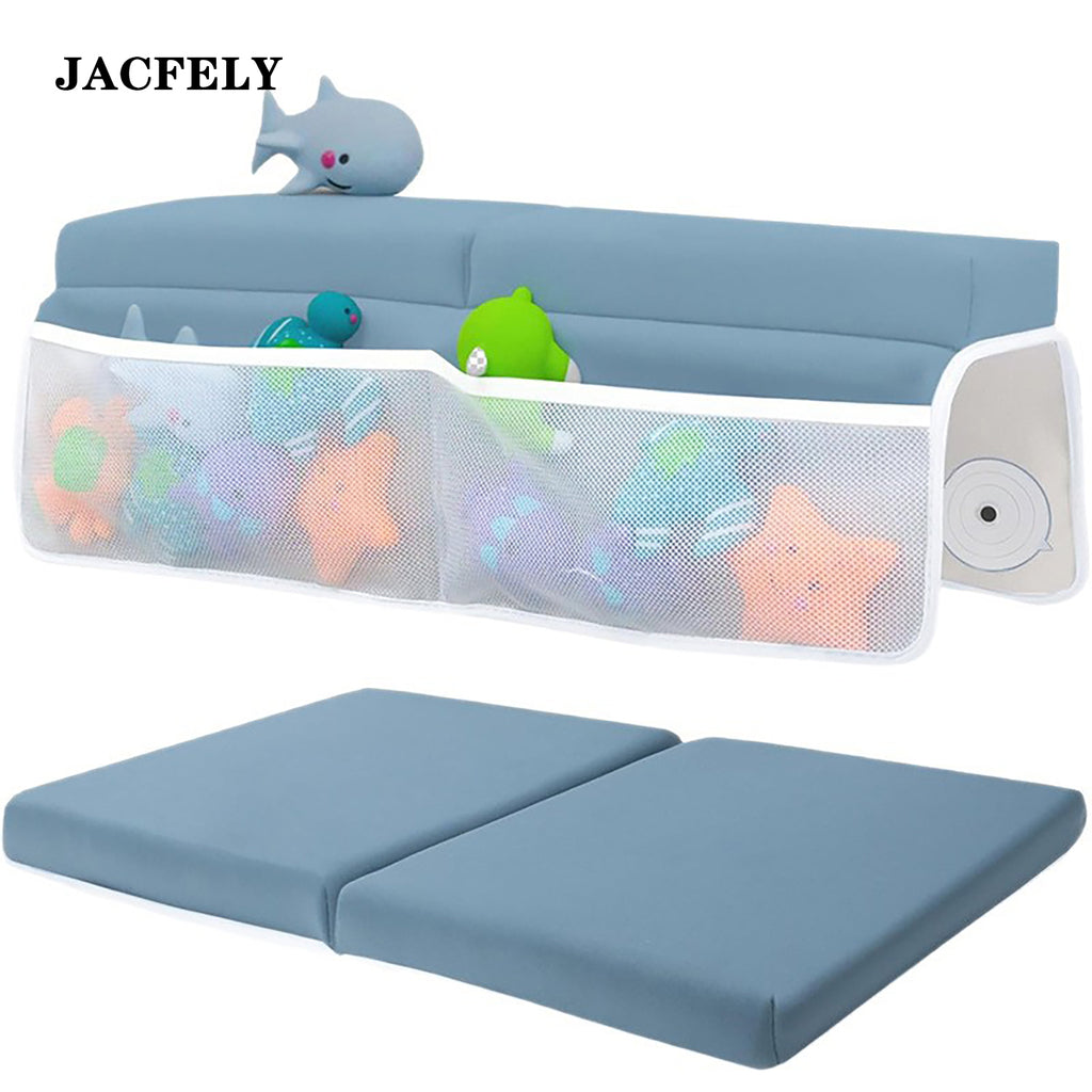 JACFELY Thick Baby Bath Kneeler Pad, Non-Slip Neoprene Knee Cushion for Bathing Baby, Bathroom Kneeling Mat