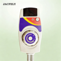 JACFELY Heated Cervical Pillow, Jade Stone Neck Support Pillow with Photon Energy and Negative Ion Balls
