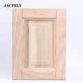 JACFELY Wood Cabinet Door, Solid Wood Replacement Door Panel for Kitchen Cabinets and Cupboards