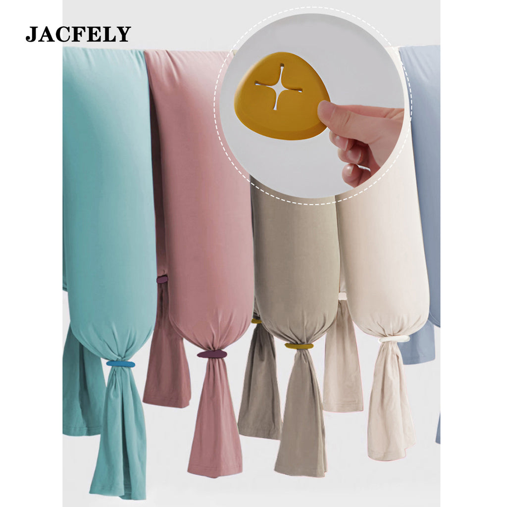 JACFELY Baby Bolsters, Candy Shape Cotton-Like Infant Pillow, Soft Baby Hug Pillow