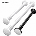 JACFELY No-Drill Adjustable Closet Rod, Telescopic Clothes Hanging Rod for Wardrobe and Closet Storage