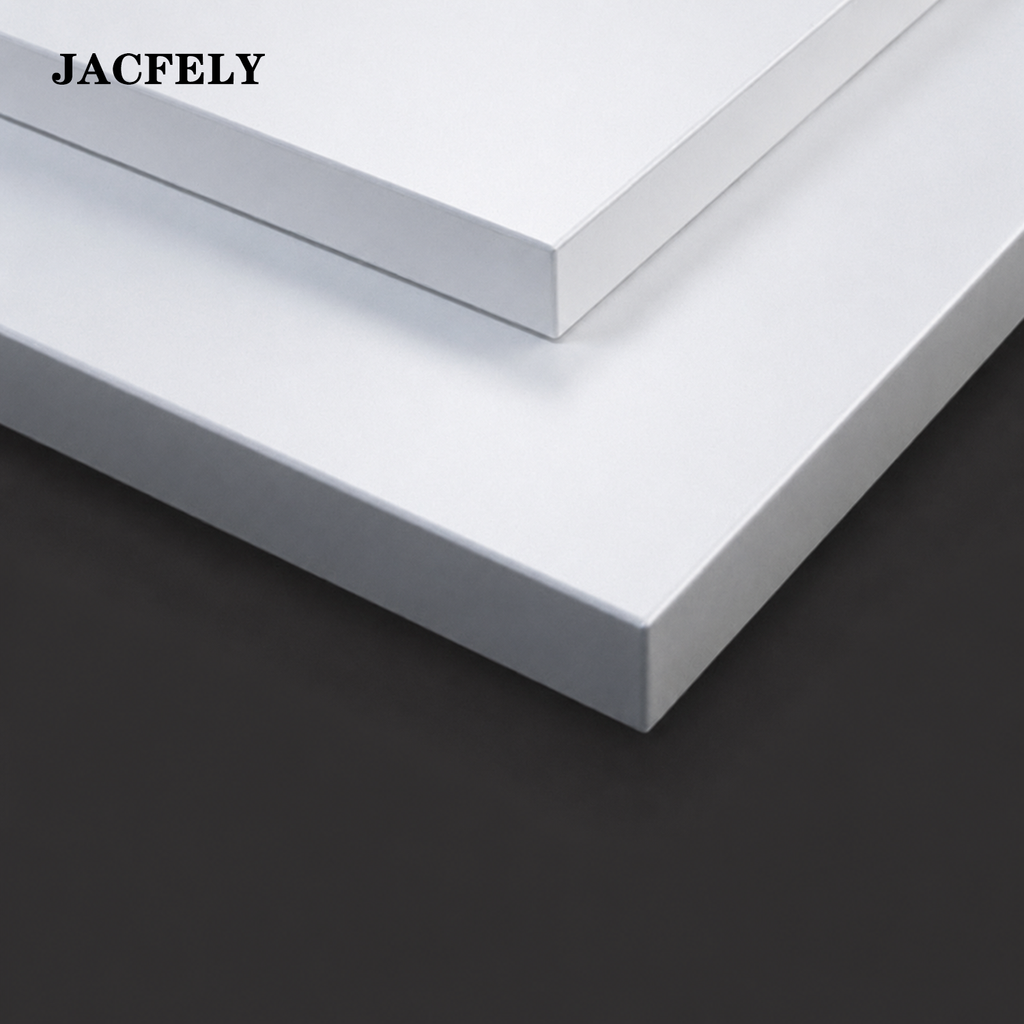 JACFELY Wall Mounted Storage Cabinet, Kitchen Hanging Cabinet with Doors