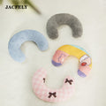 JACFELY Dog Neck Pillow, Small Pet Pillow for Sleeping, Soft Puppy Headrest Cushion
