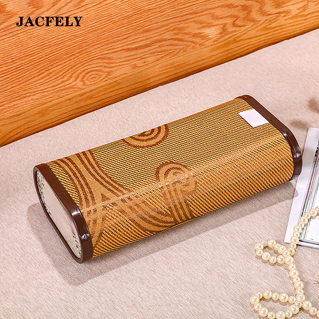 JACFELY Hollow Bamboo Pillow, Summer Cooling Wooden Bamboo Pillow, Breathable Neck Support Pillow