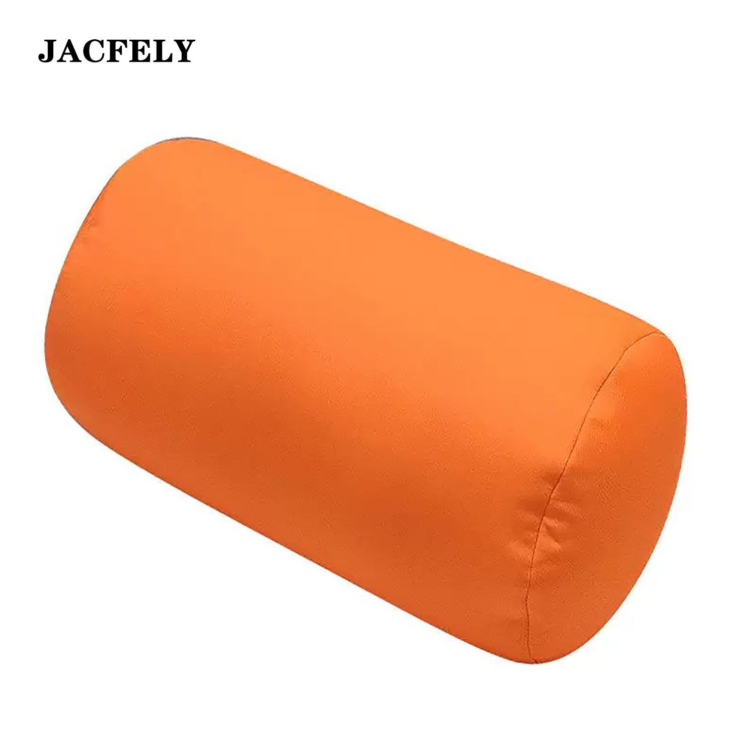 JACFELY Cylinder Bean Bag Throw Pillow, Soft Foam Bead Roll Cushion
