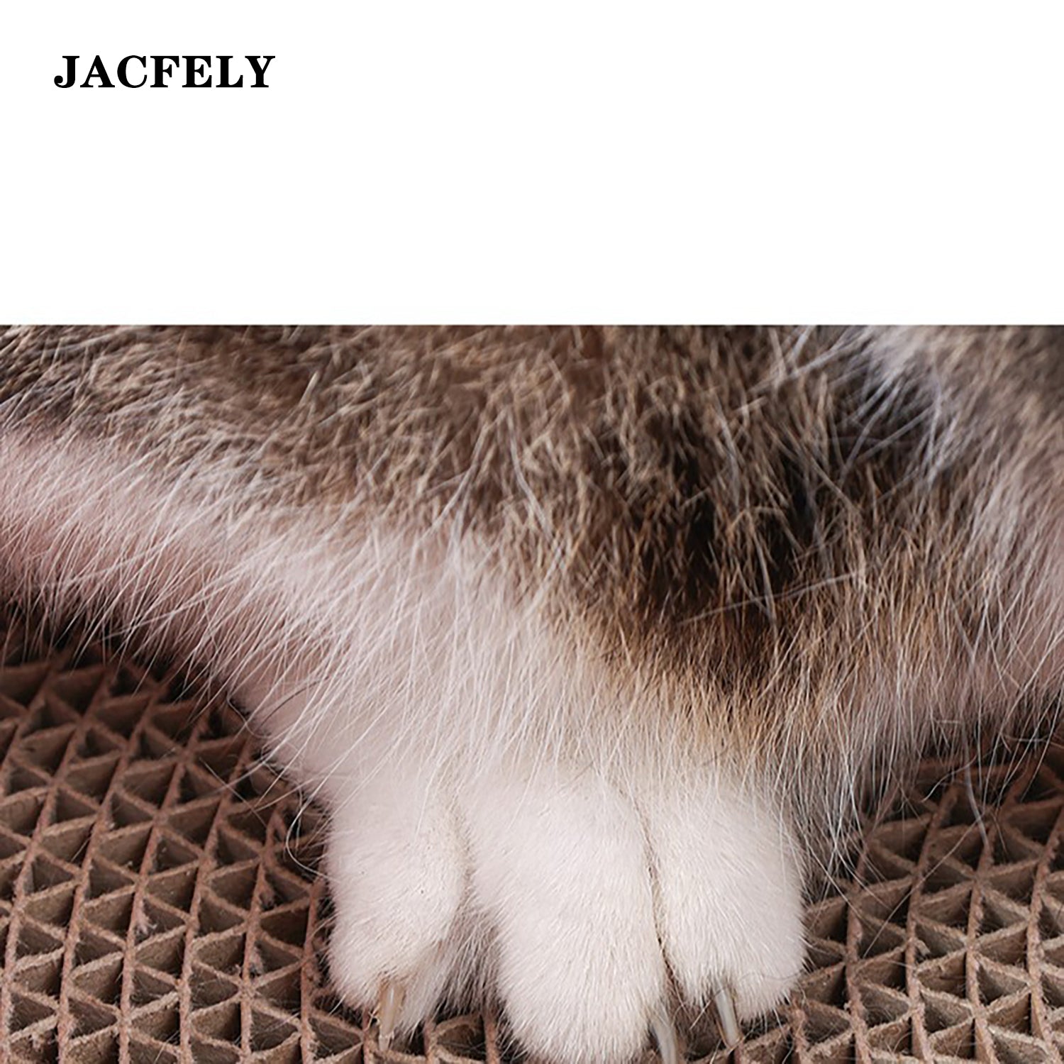 JACFELY Cat Scratcher, All-Season Cat Scratching Board Bed, Durable Cat Scratch Pad