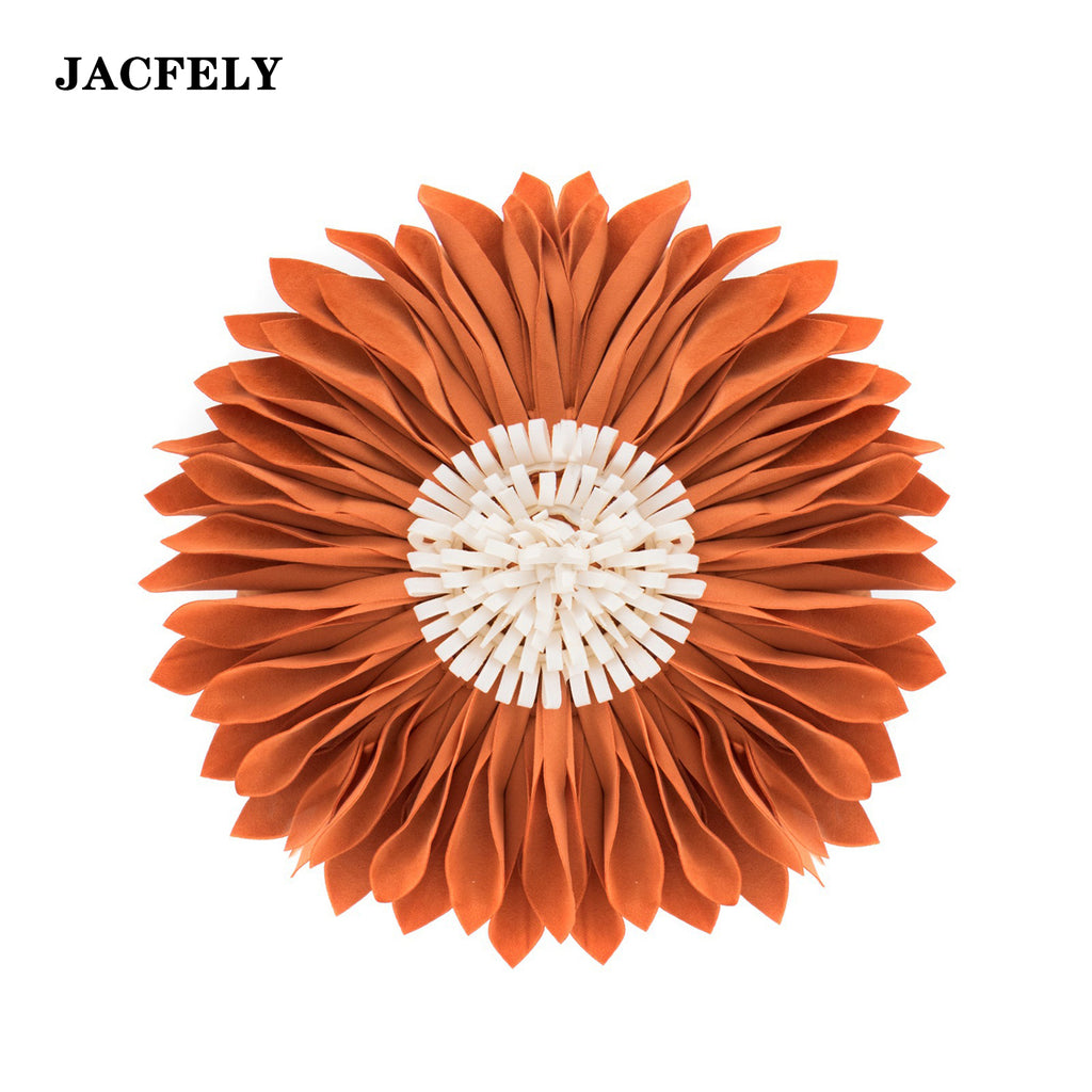 JACFELY 3D Sunflower Throw Pillow, Decorative Accent Pillow Cushion for Sofa, Couch, Living Room, Bedroom and Home Decor