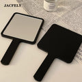 JACFELY Handheld Makeup Mirror, Portable Hand Mirror with Handle, Small Vanity Mirror