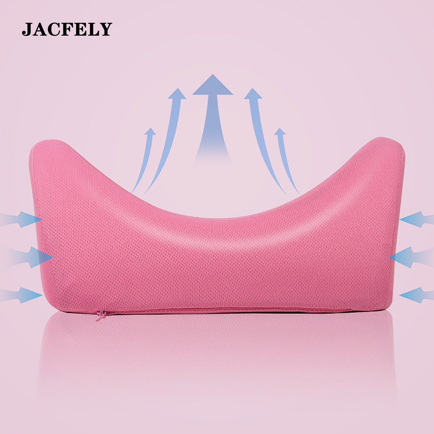 JACFELY Head Supporting Pillow for Kids, Memory Foam U-Shaped Car Neck Pillow, Soft Slow Rebound Travel Pillow
