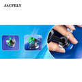 JACFELY Above Ground Pool Pillow, Heavy Duty PVC Winter Pool Air Pillow with Rope, Cold-Resistant Pool Cover Support Cushion for Ice Freeze Protection